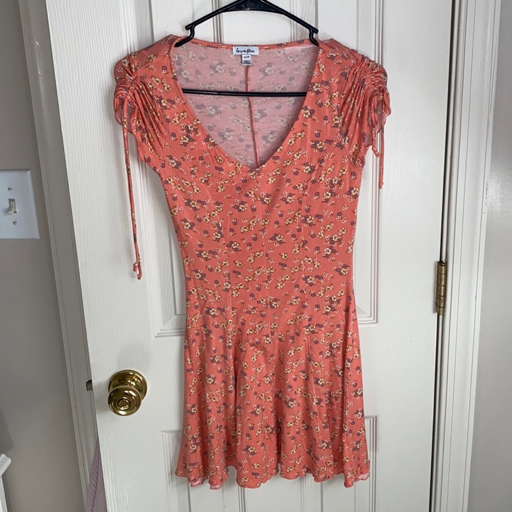 Floral print dress